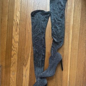 Elegant Black Over-the-Knee Women's Boots